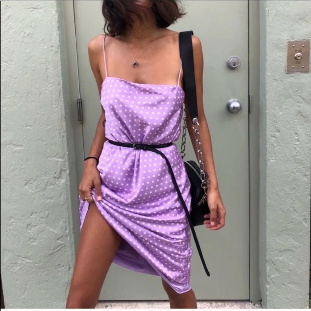 Purple dress